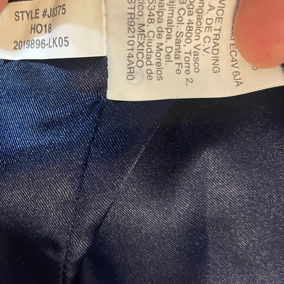 J. Crew Italian Stadium‎ Cloth Black Wool Cocoon Coat Size 4P Classic Fall - Picture 7 of 12